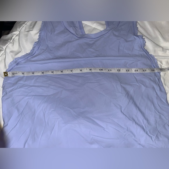 Lululemon cross back ruffle tank - Picture 4 of 6